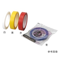 【3-6149-02】カラーテープ CR100-PC1/2・赤