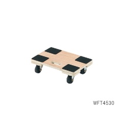 【3-6872-01】木製平台車 WFT4530