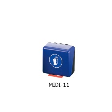 【3-7121-11】安全保護用具保管ケース MIDI-11