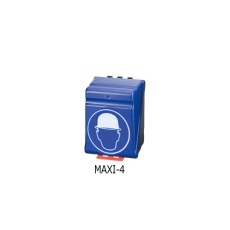 【3-7122-04】安全保護用具保管ケース MAXI-4