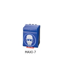 【3-7122-07】安全保護用具保管ケース MAXI-7