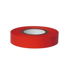 【3-9873-04】耐久カラーテープ ASO-T14-4 赤