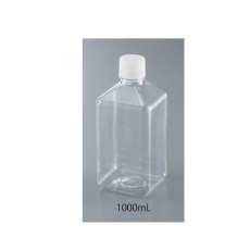 【4-551-03】角型培地瓶 GPE1000 12本