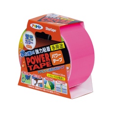 【62-2312-81】T105パワーカラーテープ蛍光ピンク