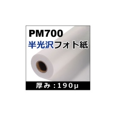 【62-9218-12】PM700半光沢フォト紙 610mm