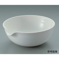 【6-558-03】磁製蒸発皿 D-80(丸皿)