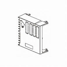 【E53-COV16】温度調節器(デジタル調節計)用端子カバー