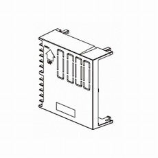 【E53-COV17】温度調節器(デジタル調節計)用端子カバー