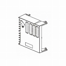 【E53-COV23】温度調節器(デジタル調節計)用端子カバー