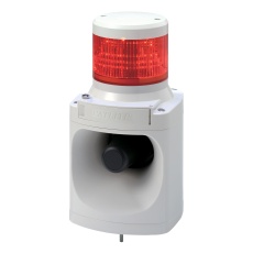 【LKEH-120FA-R】LED信号灯付電子音報知器赤