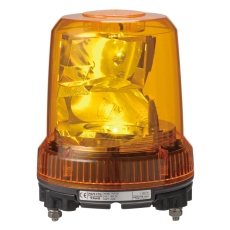 【RLR-M1-Y】強耐振LED大型回転灯 黄