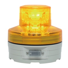 【VL07B-003AY/C】電池式回転灯 黄 手動タイプ