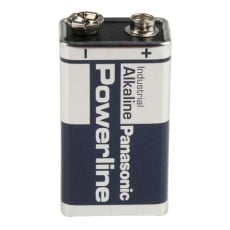 【6LR61AD】9V 電池 Panasonic アルカリ乾電池 PP3