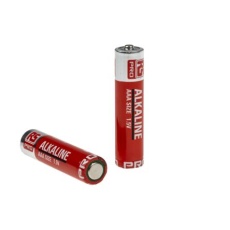 【744-2209】単4形電池 RS PRO アルカリ電池、公称電圧 1.5V