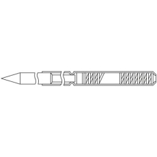 【BL-13PO-00】コンタクトプローブ(プローブピン) 2.54mm ポイント形 BL-13PO-00