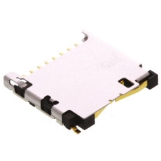 【DM3D-SF】メモリカードコネクタ、MicroSD 8 極、メス DM3D-SF