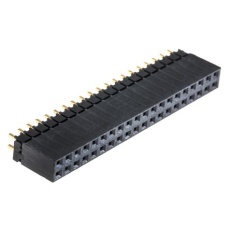 【ESQ12037GD】基板接続用ピンヘッダ(40極、ピッチ：2.54mm、2列)