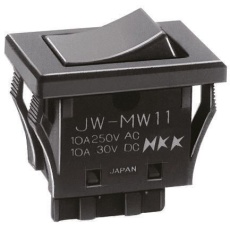 【JW-MW11RKK】ロッカースイッチ 単極単投(SPST) カットアウト幅:15.4mm JW-MW11RKK