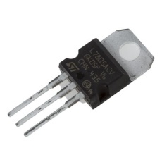 【L7805ACV】電圧レギュレータ リニア電圧 5 V、3-Pin、L7805ACV