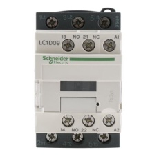 【LC1D09M7】シュナイダーエレクトリック 電磁接触器 220 V ac 3極 LC1Dシリーズ、LC1D09M7