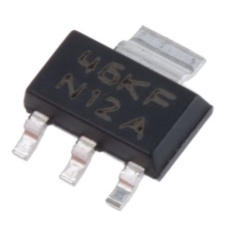 【LM1117MP-1.8/NOPB】電圧レギュレータ 低ドロップアウト電圧 1.8 V、3+Tab-Pin、LM1117MP-1.8/NOPB