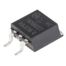 【MC7805BD2TG】電圧レギュレータ リニア電圧 5 V、3-Pin、MC7805BD2TG