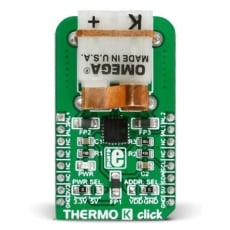 【MIKROE-2501】MikroElektronika 温度センサ THERMO K clickmikroBus Clickボード MCP9600 MIKROE-2501