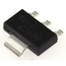 【NCP1117ST33T3G】電圧レギュレータ 低ドロップアウト電圧 3.3 V、3+Tab-Pin、NCP1117ST33T3G