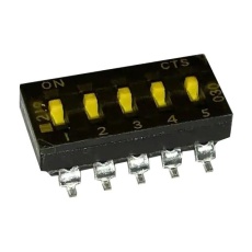 【219-5MST】DIP SWITCH 0.1A 50VDC 5POS SMD