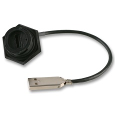 【84729-0005】USB CABLE 2.0 USB A PLUG-RCPT 1.5M