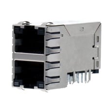 【2250577-1】RJ45 CONN R/A JACK 8P8C 2STACKED TH