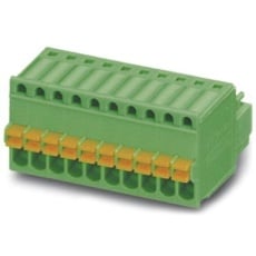 【1881370】Phoenix Contact 基板用端子台、FK-MC 0.5/7-ST-2.5シリーズ、2.5mmピッチ 、1列、7極、緑