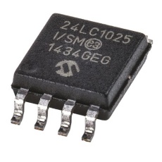 【24LC1025-I/SM】マイクロチップ、シリアルEEPROM 1Mbit シリアル-I2C