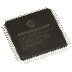 【DSPIC30F6014A-30I/PF】マイクロチップ、デジタルシグナルプロセッサ、80-Pin CANチャンネル数:CAN TQFP、DSPIC30F6014A-30I/PF