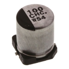 【EEEHC1C101XP】アルミニウム電解コンデンサ(100μF/16V)