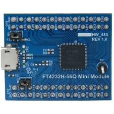 【FT4232H-56Q-MINI-MDL】FTDI Chip 通信 / ワイヤレス開発ツール、FT4232H-56Q MINI MDL