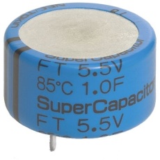【FTW0H104ZF】電気二重層コンデンサ 5.5V dc 0.1F リード品