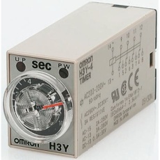 【H3Y-2-AC100-120-30S】Omron ソリッドステートタイマ H3Y、アナログ、シングル動作 100 → 120 V ac プラグイン