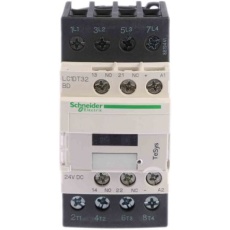 【LC1DT32BD】シュナイダーエレクトリック 電磁接触器 24 V dc 4極 LC1Dシリーズ、LC1DT32BD