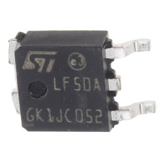 【LF50ABDT-TR】STMicroelectronics 電圧レギュレータ 低ドロップアウト電圧 5 V、3-Pin、LF50ABDT-TR