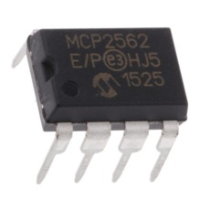 【MCP2562-E/P】Microchip 1Mbps CANトランシーバ、IEC 61000-4-2、8-Pin PDIP