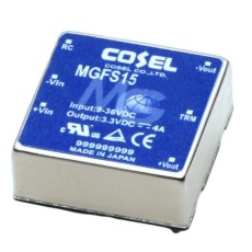 【MGFS154812】コーセル DC-DCコンバータ Vout:12V dc 18 →76 V dc、15.6W、MGFS154812