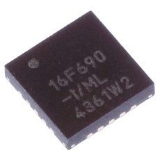 【PIC16F690-I/ML】Microchip マイコン、20-Pin QFN PIC16F690-I/ML
