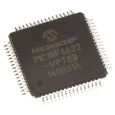 【PIC18F6622-I/PT】Microchip マイコン、64-Pin TQFP