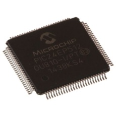 【PIC24EP512GU810-I/PT】Microchip マイコン、100-Pin TQFP PIC24EP512GU810-I/PT