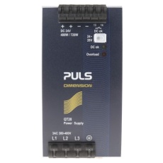 【QT20.241】PULS DINレール取付け用スイッチング電源、QT20.241、出力:20A、定格:480W 入力電圧:ac 出力電圧:dc 24V dc/