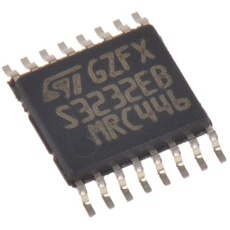 【ST3232EBTR】STMicroelectronics ライントランシーバ表面実装、16-Pin、ST3232EBTR