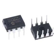【TC4427ACPA】Microchip MOSFETゲートドライバ 8-Pin