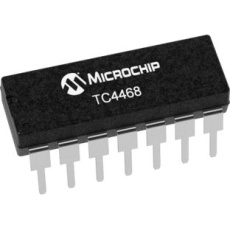 【TC4468CPD】Microchip MOSFETゲートドライバ 14-Pin
