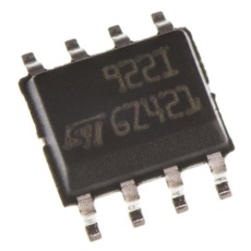 【TS922IDT】STMicroelectronics オペアンプ、表面実装、2回路、単一電源、TS922IDT